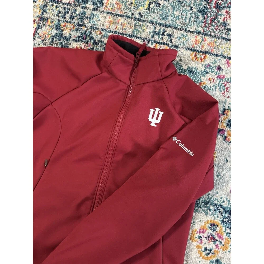 Columbia Women’s Indiana University IU SoftShell Jacket‎ Size Medium